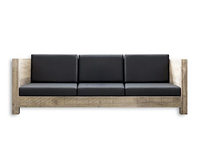 WOOD Sofa 4-Seater