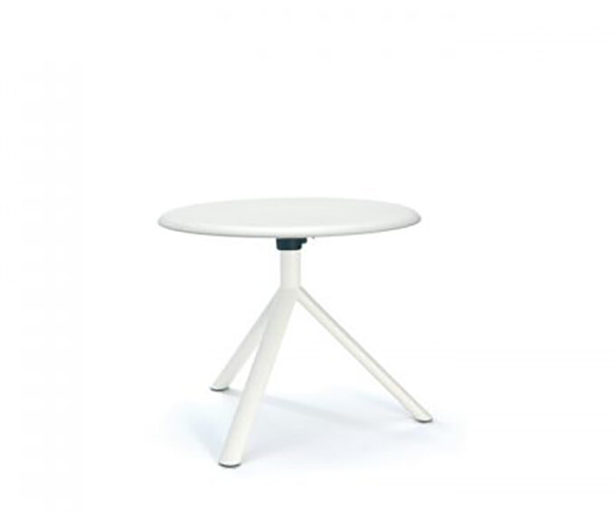 MIURA Round Lounge Table 60 White