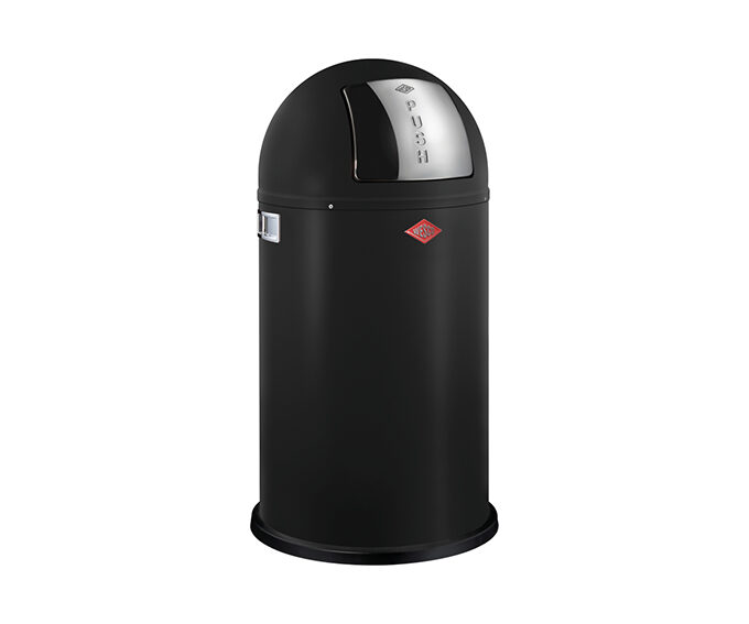 Mülleimer PUSHBOY schwarz